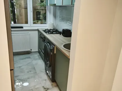 bucatarie apartament inchiriere Sector 1 București cu masina spalat